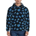 thumbnail image 1 of Sikiie Blue Octopus Men's Hoodie, Essentials Hoodie, Sweatshirt, Pullover Hooded Sweatshirt for Men-Small, 1 of 7