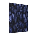 thumbnail image 1 of Sikiie Blue-Purple Raspberries Print Canvas Decorative Hanging Painting, Anti-shrinkage Hanging Frame, Suitable for Home, Office Wall Decorations, 1 of 6