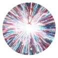 thumbnail image 1 of Sikiie Blue Swirl Fireworks 30-48 inches {designName} Print Christmas Tree Skirt Snowman Xmas Tree Skirt with Edge Christmas Decorations for Holiday Party-48", 1 of 7