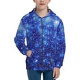thumbnail image 1 of Sikiie Blurred Star Snow Christmas Zip Up Hoodie Teenage, hoodies for Teenage, Zipper Sweatshirt Jacket for Daily, Traveling-Medium, 1 of 6