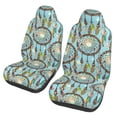 thumbnail image 1 of Sikiie Boho Dreamcatcher 1 Car Seat Protector 2 Pack Car Seat Cushion Mat, Car Seat Covers for SUV, Truck, Van, 1 of 7