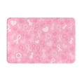thumbnail image 1 of Sikiie Breast Cancer Awareness Print Flannel Anti-slip Floor Mat 16x24in, Thickened Dustproof Entrance Door Mat Floor Mat for Kitchen, Bathroom, Laundry Room, 1 of 7