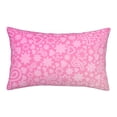 thumbnail image 1 of Sikiie Breast Cancer Pink Ribbons Awareness Print Plush Pillow Cover, Wrinkle-proof and Stain-resistant Pillow Protector without Pillow Core, Home Decoration-14"x20", 1 of 6