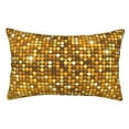 Sikiie Bright Shiny Golden Pillow Covers, Throw Pillow Case Cushion