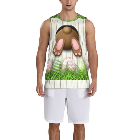 Sikiie Brown Bunny Basketball Jersey Reversible Men's Mesh Athletic Sports Shirts Training Practice S-4XL3X-Large
