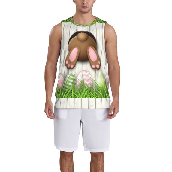 Sikiie Brown Bunny Basketball Jersey Reversible Men's Mesh Athletic Sports Shirts Training Practice S-4XL4X-Large
