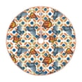 thumbnail image 1 of Sikiie Butterflies Wild Insect Nativity Christmas Tree Skirt, Jesus Christian Winter Holiday Tree Mat Decoration(30-48IN)36", 1 of 6