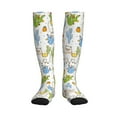 thumbnail image 1 of Sikiie Cactus Plants 1 Pairs Compression Socks for Men and Women 15-20 mmHg Running Support Socks, 1 of 7