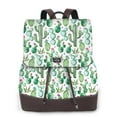 thumbnail image 1 of Sikiie Cactus Plants1 Women Genuine Leather Backpack Fashion Rucksack Daypack Leather Casual Travel Backpacks for Women, 1 of 4