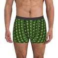 thumbnail image 1 of Sikiie Cactus1 Print Men's Boxer Briefs, Elastic Waistband Boxer Briefs Leggings-Medium, 1 of 5