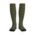 thumbnail image 1 of Sikiie Carnival Mardi Gras 1 Pairs Compression Socks for Men and Women 15-20 mmHg Running Support Socks, 1 of 7