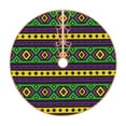 thumbnail image 1 of Sikiie Carnival Mardi Gras Nativity Christmas Tree Skirt, Jesus Christian Winter Holiday Tree Mat Decoration(30-48IN)30", 1 of 6