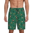 thumbnail image 1 of Sikiie Cartoon Air Transportation Mens Pajama Shorts, Lightweight Lounge Pant with Pockets Soft Sleep Pj Shorts for Men, 1 of 6