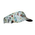 thumbnail image 1 of Sikiie Cartoon Car Racing Sun Visor Hat Adjustable Velcro Golf Visor Sports Sunscreen Visor Hat for Outdoor Activities, 1 of 7