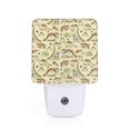 thumbnail image 1 of Sikiie Cartoon Dinosaurs Led Night Light, Warm White,Cool White Lights for Bathroom,Hallway,Bedroom, Kids Room-US, 1 of 7