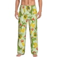 thumbnail image 1 of Sikiie Cartoon Dinosaurs Mens Pajama Pants Sleep & Lounge Pants, PJ Bottoms With elastic waistb and Pockets Medium, 1 of 6