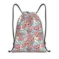 thumbnail image 1 of Sikiie Cartoon Hearts Drawstring Backpack Drawstring Bags, Draw String Back Bag for Sports, Gym, Travel, Swimming, Beach-Small, 1 of 6