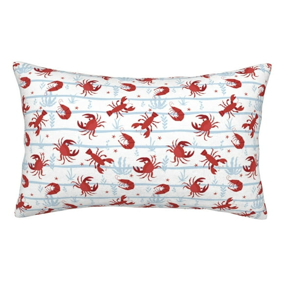 Sikiie Cartoon Lobsters Pillow Covers, Throw Pillow Case Cushion Covers,Cushion for Bedroom,Couch,Home-20"x30"