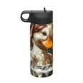 thumbnail image 1 of Sikiie Cartoon Scottish Duck Print 18OZ Insulated Straw Cup, Portable Leak-proof Sports Water Bottle, Stainless Steel Water Cup Suitable for Home and Outdoor, 1 of 8