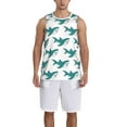 thumbnail image 1 of Sikiie Cartoon Shark Basketball Jersey Reversible Men's Mesh Athletic Sports Shirts Training Practice S-4XL3X-Large, 1 of 6