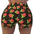 thumbnail image 1 of Sikiie Cartoon Snail Print Workout Shorts Women Scrunch Butt Gym Shorts Seamless High Waist Tummy Control Yoga Biker Athletic Shorts, 1 of 5