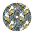 thumbnail image 1 of Sikiie Cartoon Squirrel on Branch Christmas Tree Skirt, Christmas Tree Decorations, Christmas Decor, Tree Mat Decoration(30-48IN)-30", 1 of 6