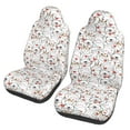 thumbnail image 1 of Sikiie Cat Bear Rabbit Car Seat Protector 2 Pack Car Seat Cushion Mat, Car Seat Covers for SUV, Truck, Van, 1 of 7