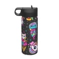 thumbnail image 1 of Sikiie Cat Icecream Print 18OZ Insulated Straw Cup, Portable Leak-proof Sports Water Bottle, Stainless Steel Water Cup Suitable for Home and Outdoor, 1 of 8