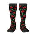 thumbnail image 1 of Sikiie Cherry Knee Socks, High Socks Long Stretchy Sock Women Knee High Stocking, Long Socks for Women, 1 of 6