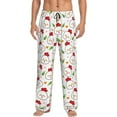 thumbnail image 1 of Sikiie Chicken And Plant Pajama Pants Men, PJ Bottoms, Sleep & Lounge Pants-Large, 1 of 6
