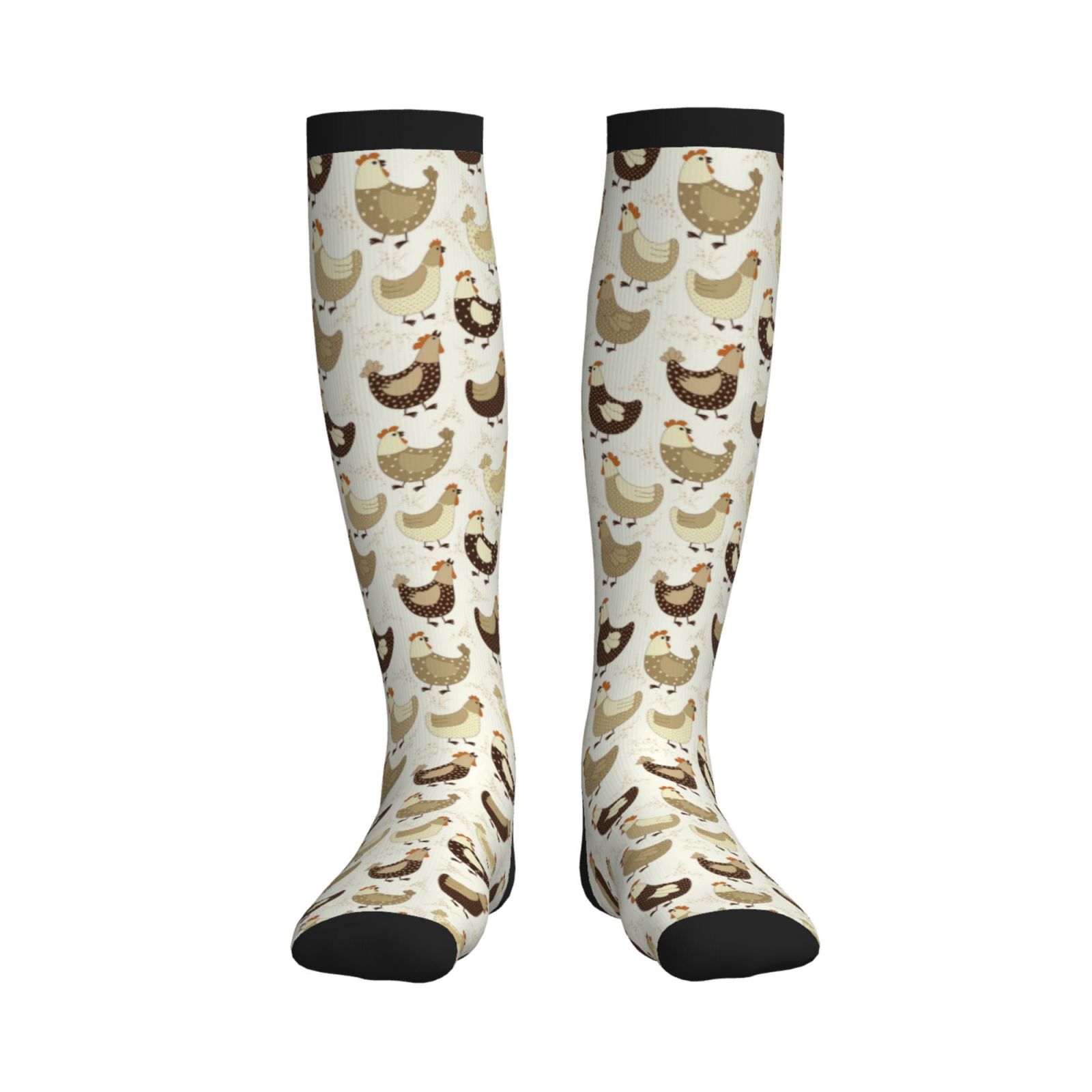 Chicken Compression Sikiie Chicken Cartoon 1 Pairs Compression Socks for Men and Women 15 ...