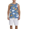 thumbnail image 1 of Sikiie Chicken Family Basketball Jersey Reversible Men's Mesh Athletic Sports Shirts Training Practice S-4XLMedium, 1 of 6