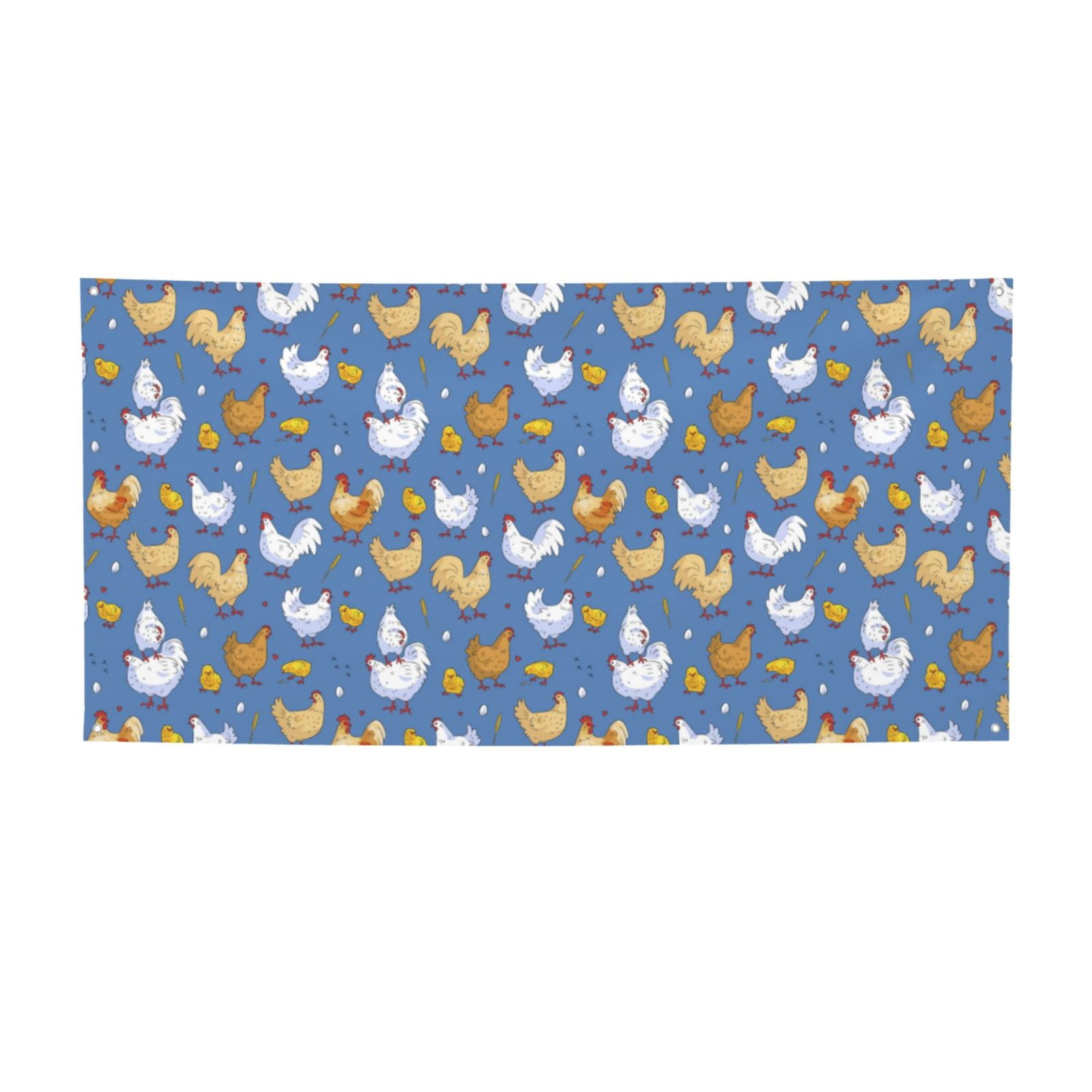 Sikiie Chicken Family Custom Banners and Signs Customize Outdoor ...