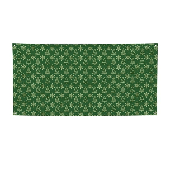Sikiie Christmas (2) Custom Banners and Signs Customize Outdoor, Personalized Banner with Logo Text for Party Birthday, Customized Banner Decoration-Small