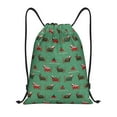 thumbnail image 1 of Sikiie Christmas Dachshund Drawstring Backpack Drawstring Bags, Draw String Back Bag for Sports, Gym, Travel, Swimming, Beach-Small, 1 of 6