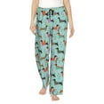 thumbnail image 1 of Sikiie Christmas Dachshund Women’s Ultra-Soft Comfy Lounge Pants Sleepwear Comfy Lounge Pants Drawstring Sleep Bottoms with PocketsXX-Large, 1 of 6