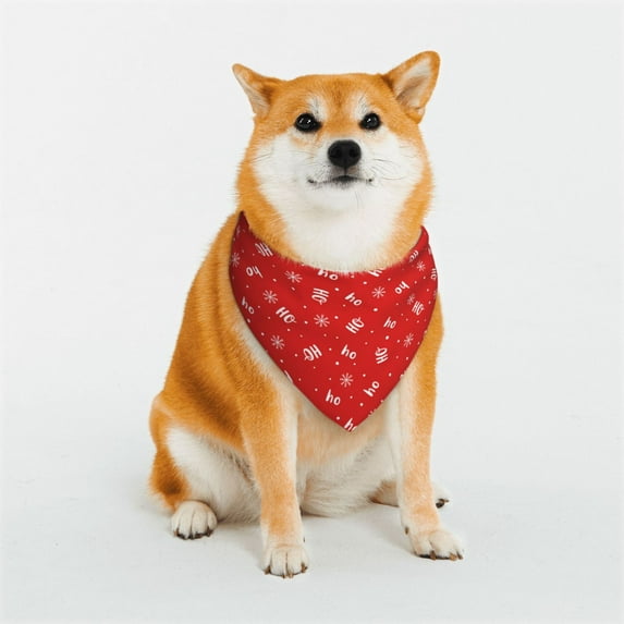 Sikiie Christmas Dog Bandanas-Dog Scarf Bib Kerchief Breed for Dogs and Small for Pets Gift-Large