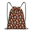 thumbnail image 1 of Sikiie Christmas Gingerbread Drawstring Backpack Drawstring Bags, Draw String Back Bag for Sports, Gym, Travel, Swimming, Beach-Small, 1 of 6