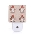 thumbnail image 1 of Sikiie Christmas Gnome star Led Night Light, Warm White,Cool White Lights for Bathroom,Hallway,Bedroom, Kids Room-UK, 1 of 7