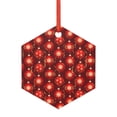 thumbnail image 1 of Sikiie Christmas Red Balls Acrylic Christmas Ornament Pendant Christmas Ornaments Hanging Ornament for Christmas Winter New Year Party -Hexagon, 1 of 7