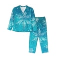 thumbnail image 1 of Sikiie Christmas Snow Pajamas for Women Set, Womens Pajama Sets, Lounge Sets for Women, 2pjs for Women-Medium, 1 of 7