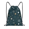 thumbnail image 1 of Sikiie Christmas Snowflake Drawstring Backpack Drawstring Bags, Draw String Back Bag for Sports, Gym, Travel, Swimming, Beach-Small, 1 of 6