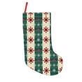 thumbnail image 1 of Sikiie Christmas Snowflakes Plaid Christmas Stockings,18 Inches Christmas Stockings Xmas Hanging Stockings for Family Christmas Decorations & Gifts, 1 of 7