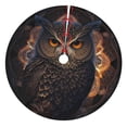thumbnail image 1 of Sikiie Classical Style Brown Owl 30-48 inches {designName} Print Christmas Tree Skirt Snowman Xmas Tree Skirt with Edge Christmas Decorations for Holiday Party48", 1 of 7