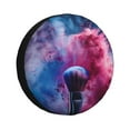 thumbnail image 1 of Sikiie Color Explosion Makeup Brush PVC Leather Spare Tire Wheel Cover Spare Tire Cover, for Car Truck SUV Camper Trailer Universal Fit(14-17in)-15 inch, 1 of 6