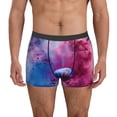 thumbnail image 1 of Sikiie Color Explosion Makeup Brush Print Men's Boxer Briefs, Elastic Waistband Boxer Briefs Leggings-Large, 1 of 5