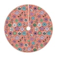 thumbnail image 1 of Sikiie Color Flowers Nativity Christmas Tree Skirt, Jesus Christian Winter Holiday Tree Mat Decoration(30-48IN)36", 1 of 6