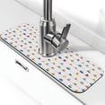 thumbnail image 1 of Sikiie Color Ships Splash Guard for Sink Faucet-1 PC Super Absorbent Fast Drying Mat Sink Gadgets-Splash Guard for Kitchen, Sink Mat, 1 of 7