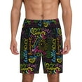 thumbnail image 1 of Sikiie Color Summer Mens Pajama Shorts, Lightweight Lounge Pant with Pockets Soft Sleep Pj Shorts for Men4X-Large, 1 of 6