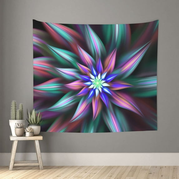 Sikiie Colored Abstract tapestry wall hanging home decor for bedrooms, living rooms, dorms 60x51in